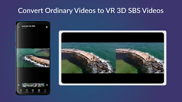 VR Video Converter & VR Player android App screenshot 1