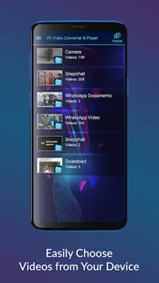 VR Video Converter & VR Player android App screenshot 3